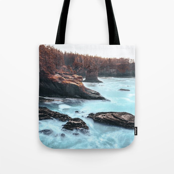 Washington West Coast - Ocean Forest Adventure Tote Bag Gallery Image 1