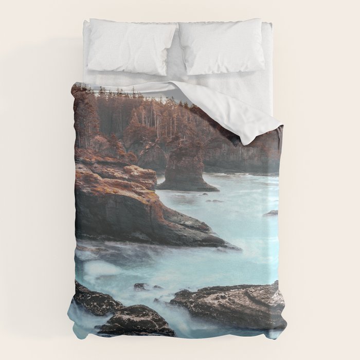 Washington West Coast - Ocean Forest Adventure Duvet Cover Gallery Image 1