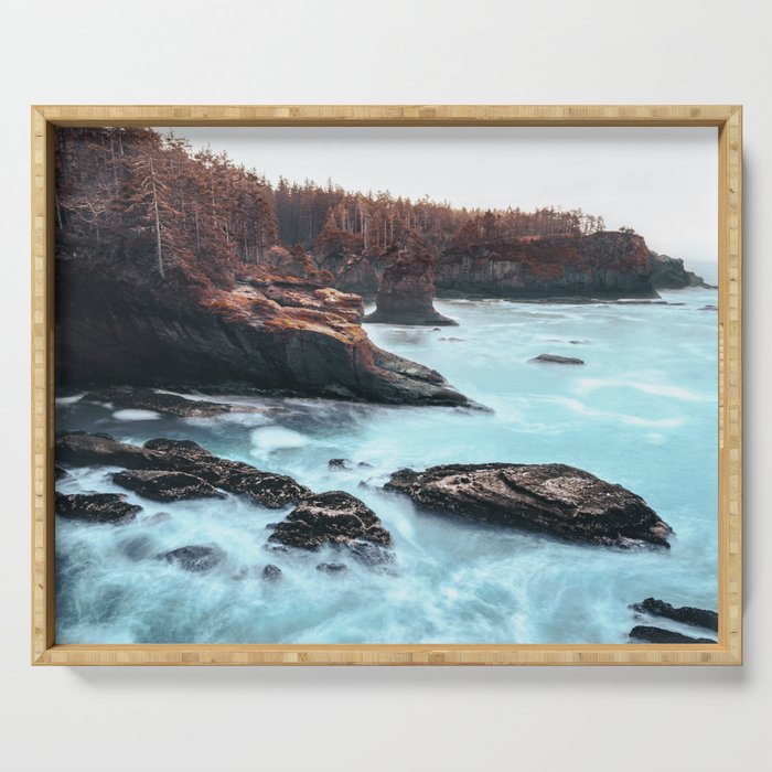 Washington West Coast - Ocean Forest Adventure Serving Tray Gallery Image 1