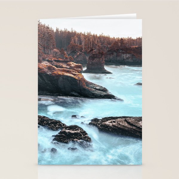 Washington West Coast - Ocean Forest Adventure Stationery Card Gallery Image 2