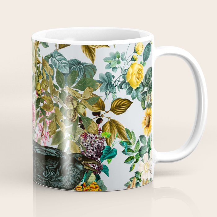 FLORAL AND BIRDS VI Coffee Mug Gallery Image 1