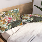 FLORAL AND BIRDS VI Pillow Sham Gallery Image 2