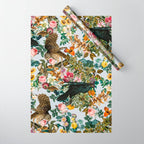 FLORAL AND BIRDS VI Wrapping Paper Gallery Image 1