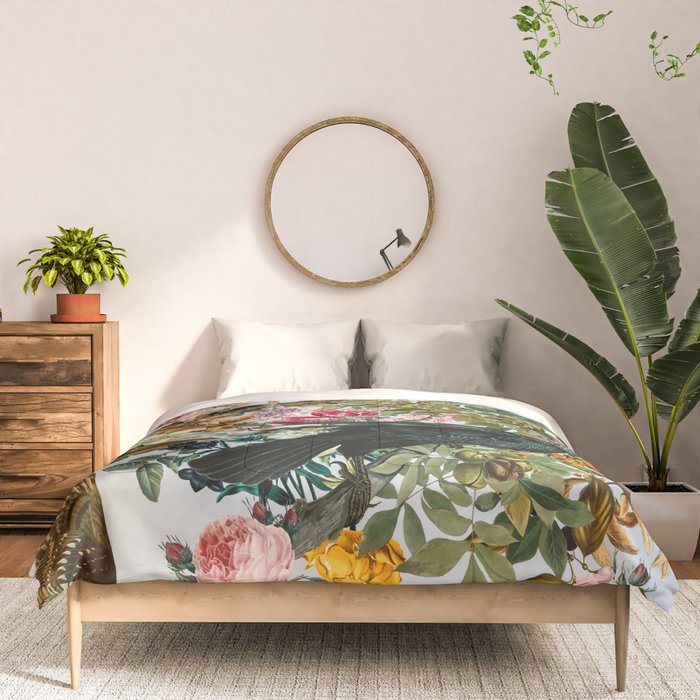 FLORAL AND BIRDS VI Comforter Gallery Image 3