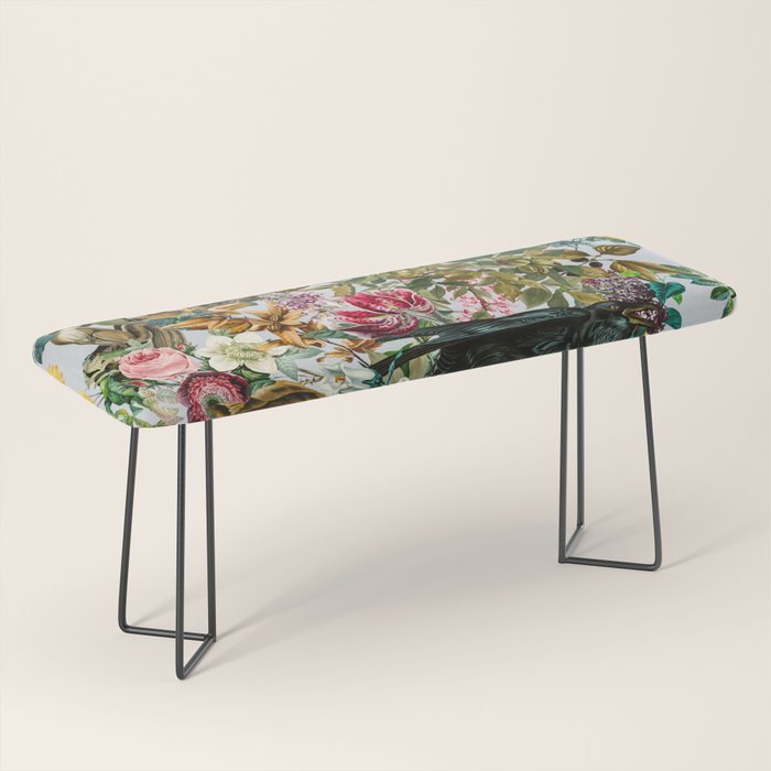 FLORAL AND BIRDS VI Bench Gallery Image 1