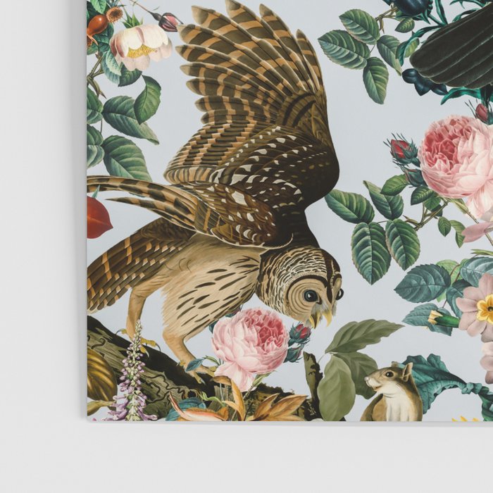 FLORAL AND BIRDS VI Poster Gallery Image 3