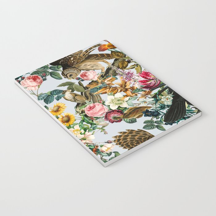 FLORAL AND BIRDS VI Notebook Gallery Image 3