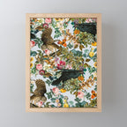 FLORAL AND BIRDS VI Mini Art Print Gallery Image 1