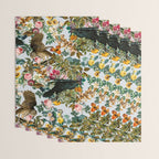 FLORAL AND BIRDS VI Wrapping Paper Gallery Image 3