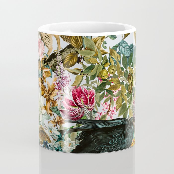 FLORAL AND BIRDS VI Coffee Mug Gallery Image 4