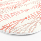 coral - warm pink Bath Mat Gallery Image 3