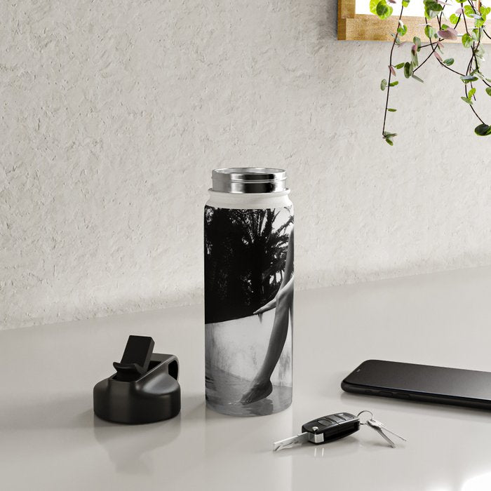 Dip your toes into the water, female form black and white photography - photographs Water Bottle Gallery Image 4