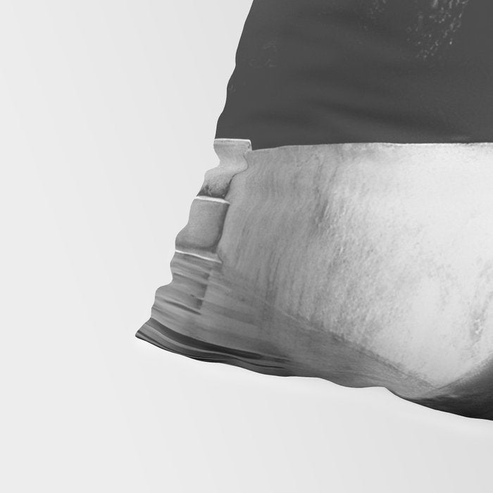 Dip your toes into the water, female form black and white photography - photographs Pillow Sham Gallery Image 4