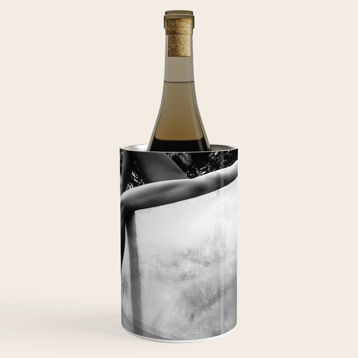 Dip your toes into the water, female form black and white photography - photographs Wine Chiller Gallery Image 3