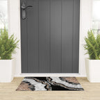 Yin Yang Agate Glitter Glam #8 #gem #decor #art #society6 Welcome Mat Gallery Image 3