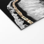 Yin Yang Agate Glitter Glam #8 #gem #decor #art #society6 Welcome Mat Gallery Image 2