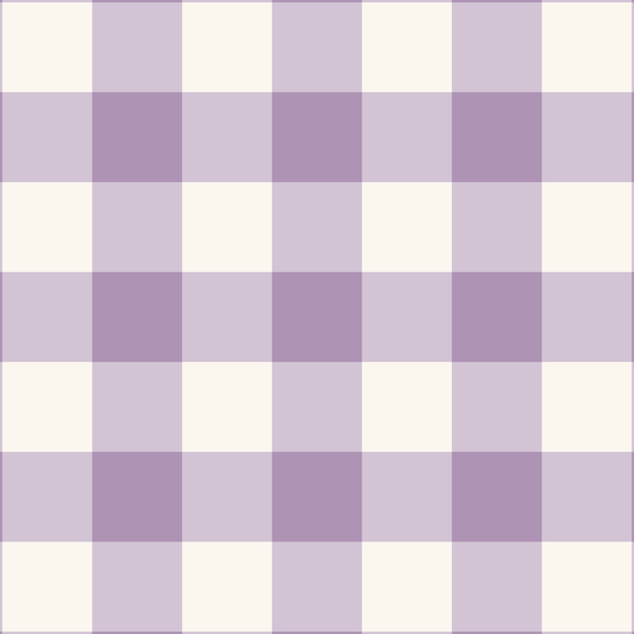 Lavender Gingham Coffee Mug Gallery Image 2