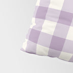 Lavender Gingham Pillow Sham Gallery Image 4