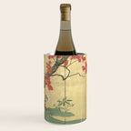 Maple Tree Japanese Edo Period Six-Panel Gold Leaf Screen Wine Chiller Gallery Image 1
