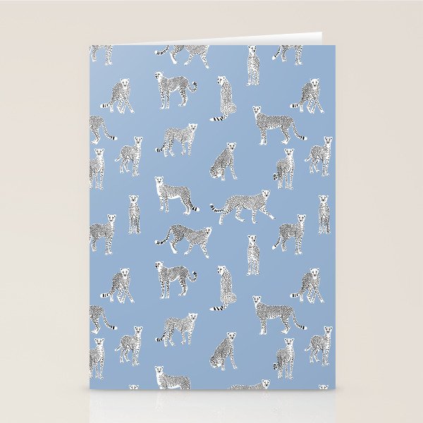 Cheetah pattern 16 Stationery Card Gallery Image 2