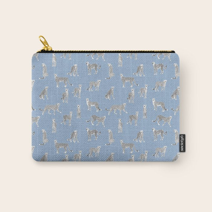 Cheetah pattern 16 Carry All Pouch Gallery Image 1