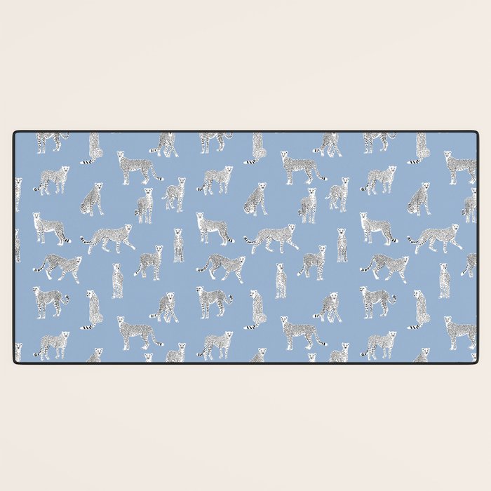 Cheetah pattern 16 Desk Mat Gallery Image 3