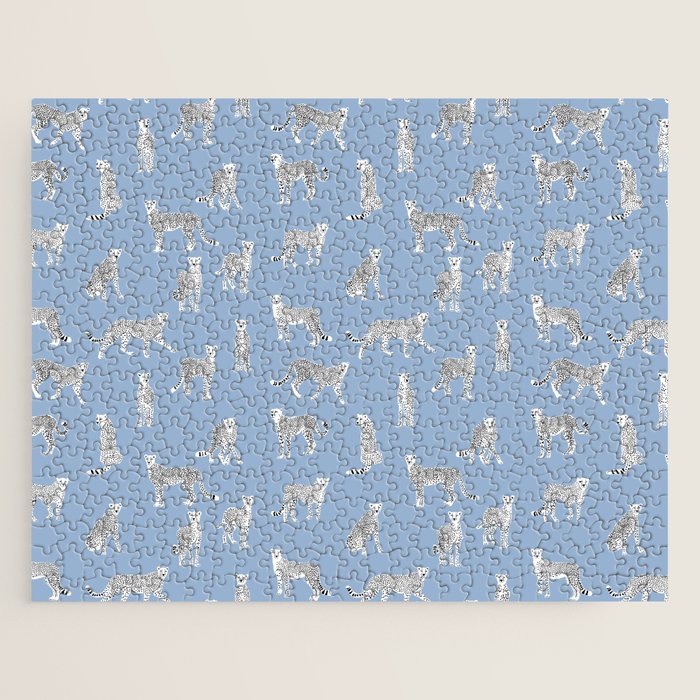 Cheetah pattern 16 Jigsaw Puzzle Gallery Image 1
