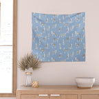 Cheetah pattern 16 Wall Tapestry Gallery Image 2