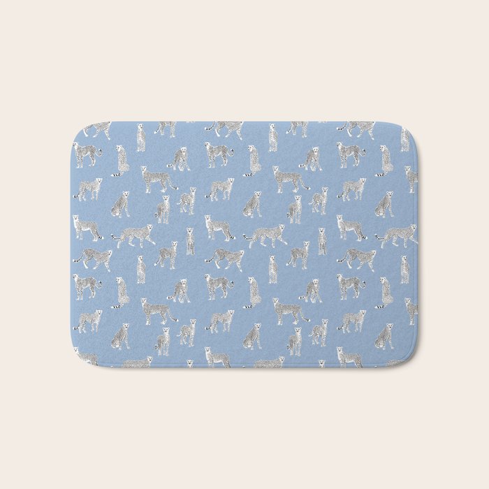 Cheetah pattern 16 Bath Mat Gallery Image 1