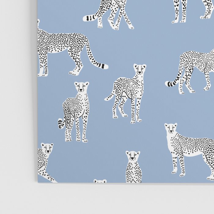 Cheetah pattern 16 Poster Gallery Image 3