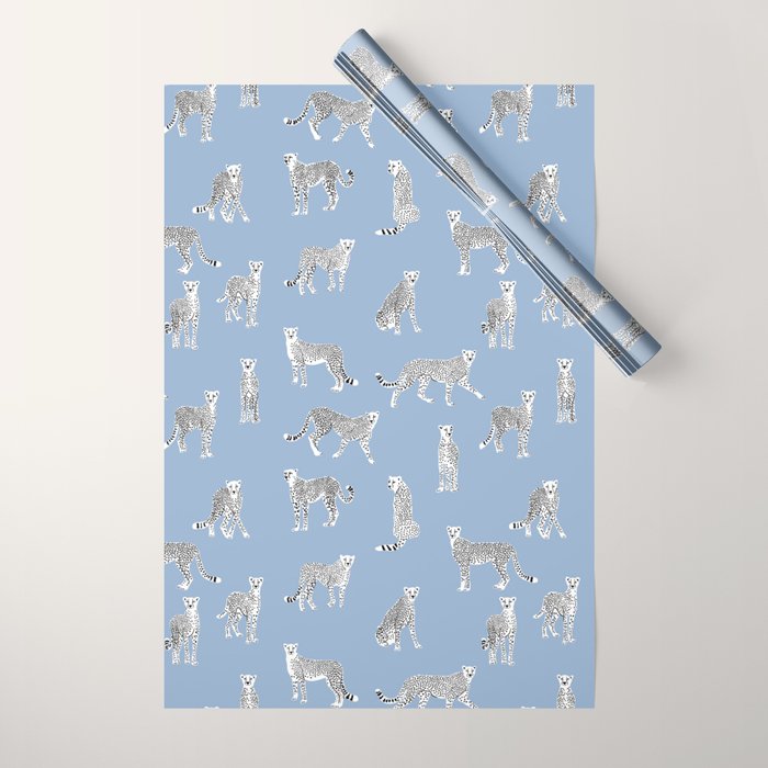 Cheetah pattern 16 Wrapping Paper Gallery Image 1