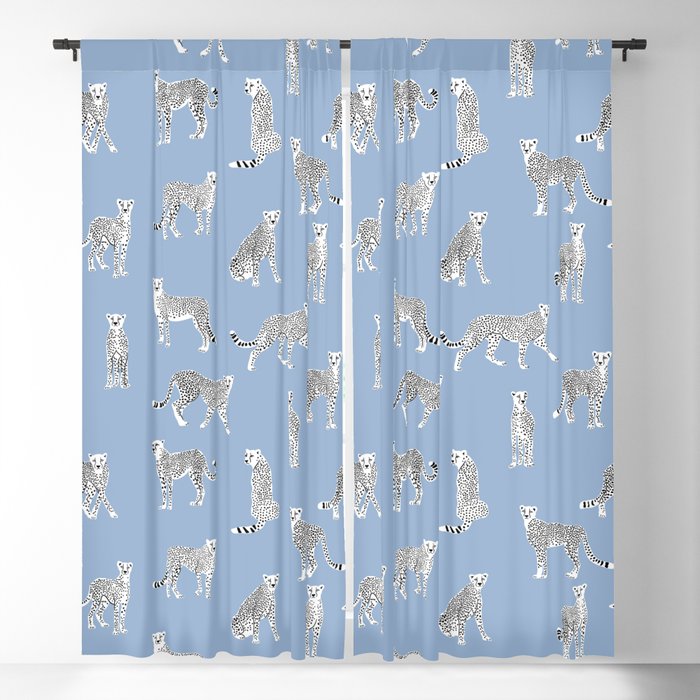 Cheetah pattern 16 Window Curtain