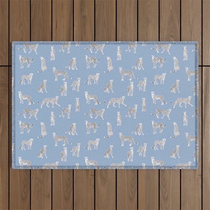 Cheetah pattern 16 Outdoor Rug Gallery Image 1