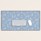Cheetah pattern 16 Desk Mat Gallery Image 1