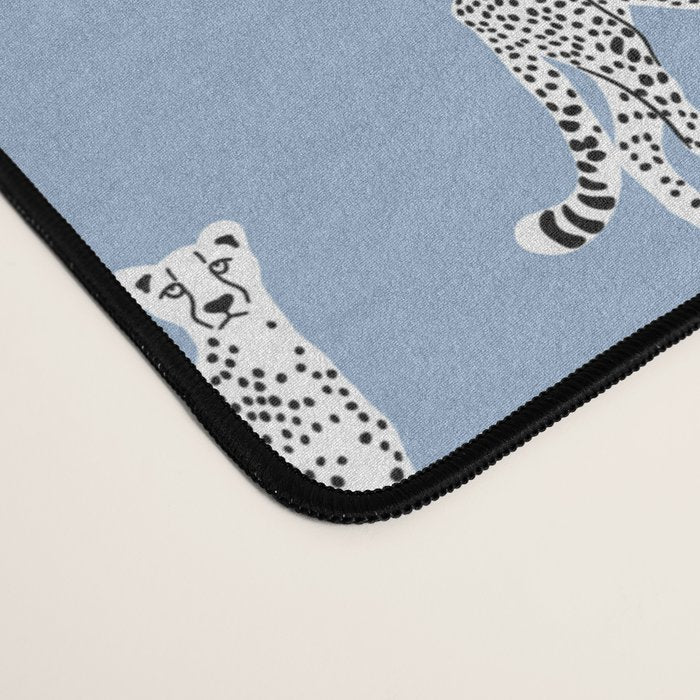Cheetah pattern 16 Desk Mat Gallery Image 4