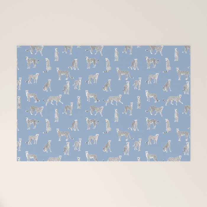 Cheetah pattern 16 Welcome Mat Gallery Image 1