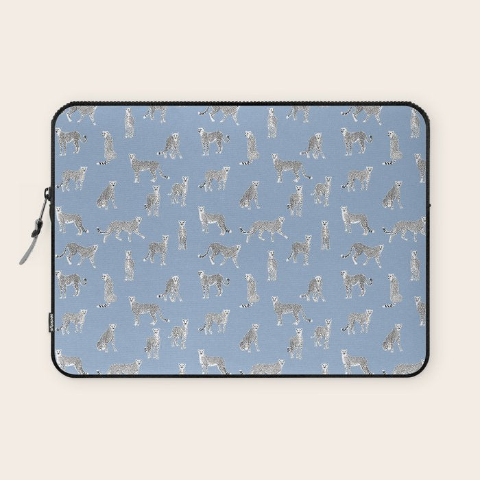 Cheetah pattern 16 Laptop Sleeve Gallery Image 1