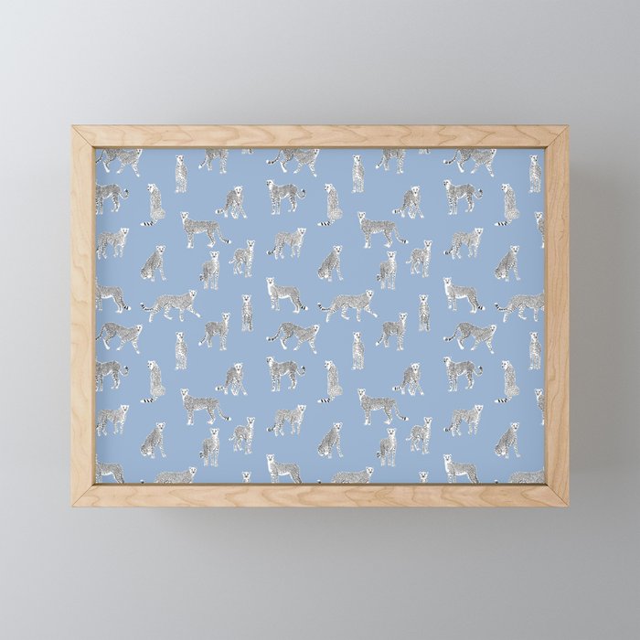Cheetah pattern 16 Mini Art Print Gallery Image 1