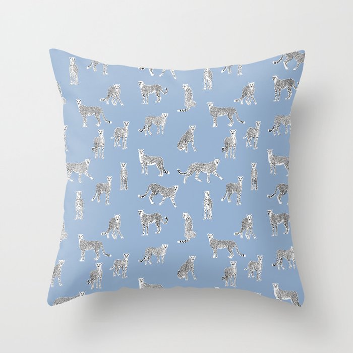 Cheetah pattern 16 Throw Pillow Gallery Image 1