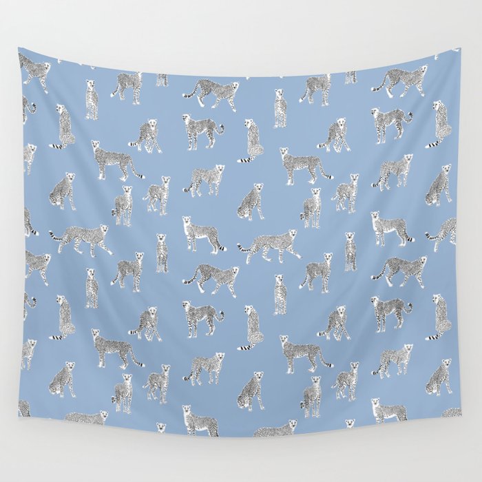Cheetah pattern 16 Wall Tapestry Gallery Image 4