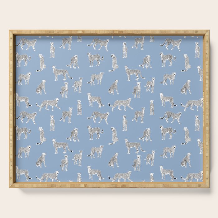 Cheetah pattern 16 Serving Tray Gallery Image 1