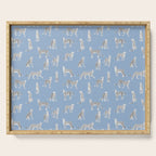 Cheetah pattern 16 Serving Tray Gallery Image 1