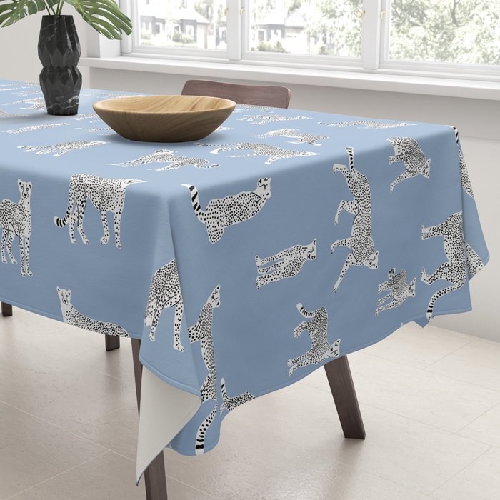 Cheetah pattern 16 Tablecloth Gallery Image 3