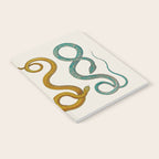 Albertus Seba Snakes Illustration Teal And Yellow Scales Notebook Gallery Image 2