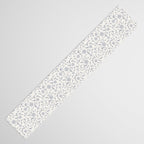 Vintage Trailing Floral - Blue and White Table Runner Gallery Image 3