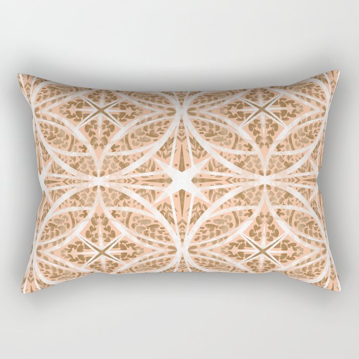 Tile wild leaves starry PF1 Rectangular Pillow Gallery Image 1