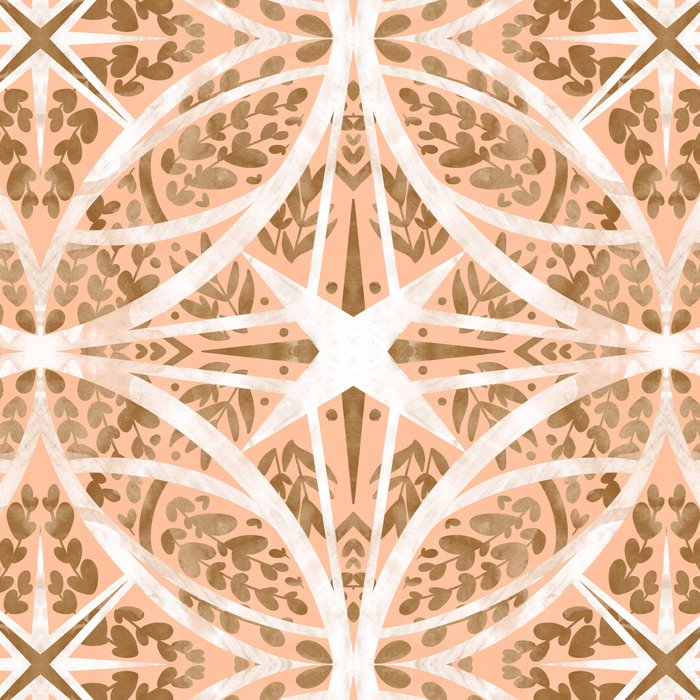 Tile wild leaves starry PF1 Coffee Mug Gallery Image 2