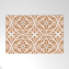 Tile wild leaves starry PF1 Welcome Mat Gallery Image 1