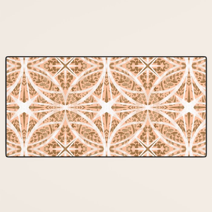 Tile wild leaves starry PF1 Desk Mat Gallery Image 3