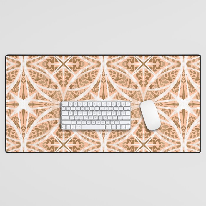 Tile wild leaves starry PF1 Desk Mat Gallery Image 1